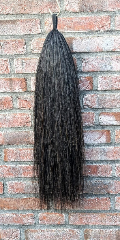 A1 PEX Inzetstaart natuurlijk zwart, 65 cm.